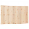 Cabecero de cama de pared madera maciza de pino 147x3x90 cm 2