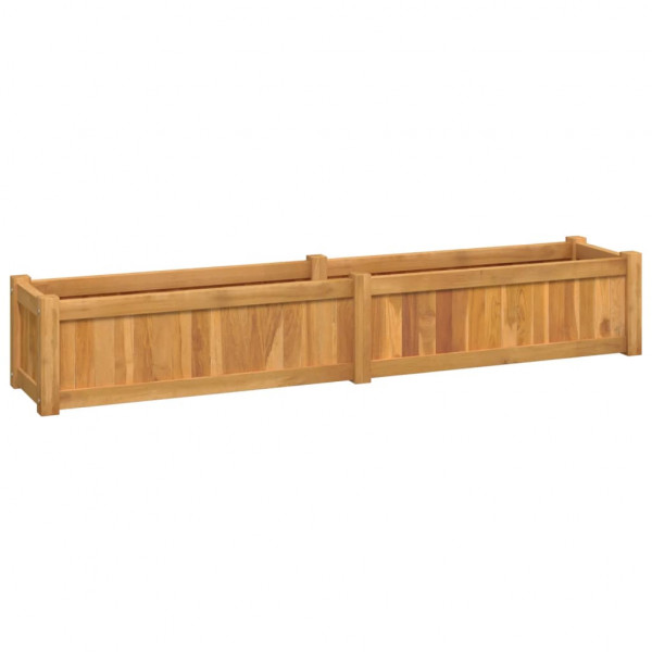Arriate de madera maciza de teca 150x30x25 cm M 2