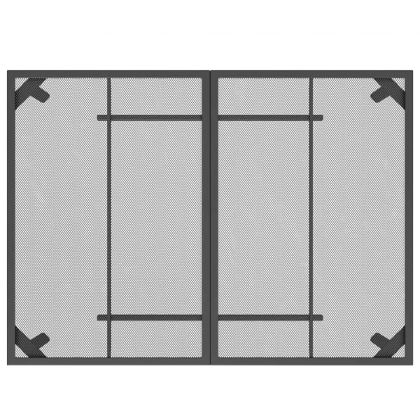 Mesa de jardín malla de acero gris antracita 110x80x72 cm M 5