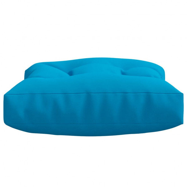 Cojines para sofá de palets 2 unidades tela azul claro M 4