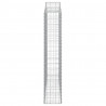 Cestos gabião arqueados 2pcs 200x30x160/180cm ferro galvanizado 5