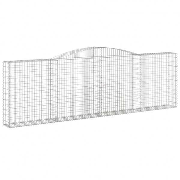 Cestos gabião arqueados 10pcs 400x30x120/140 ferro galvanizado M 3