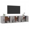 Muebles para TV de pared 3 uds gris Sonoma 57x34.5x40 cm 3