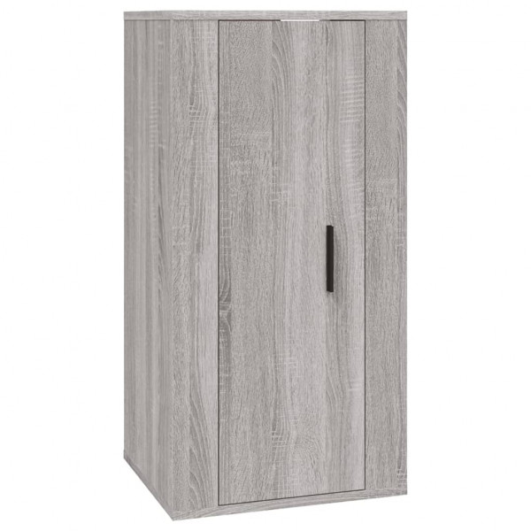 Set de muebles para TV 2 pzas madera contrachapada gris Sonoma M 5