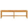 Banco de jardín madera maciza de acacia 150 cm 3
