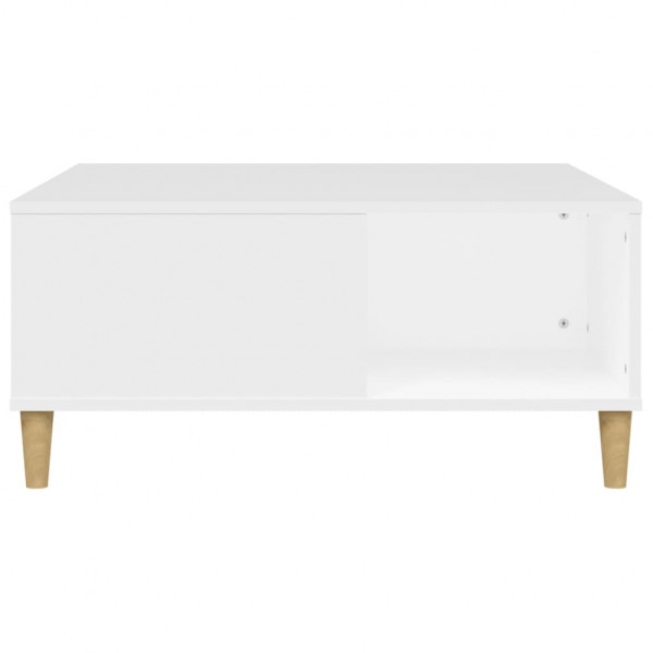 Mesa de centro 80x80x36.5 cm derivados de madeira branco M 5