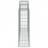 Cestos gabião arqueados 11 pcs 200x30x100/120 ferro galvanizado 5