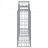 Cestos gabião arqueados 25pcs 200x30x80/100cm ferro galvanizado 5