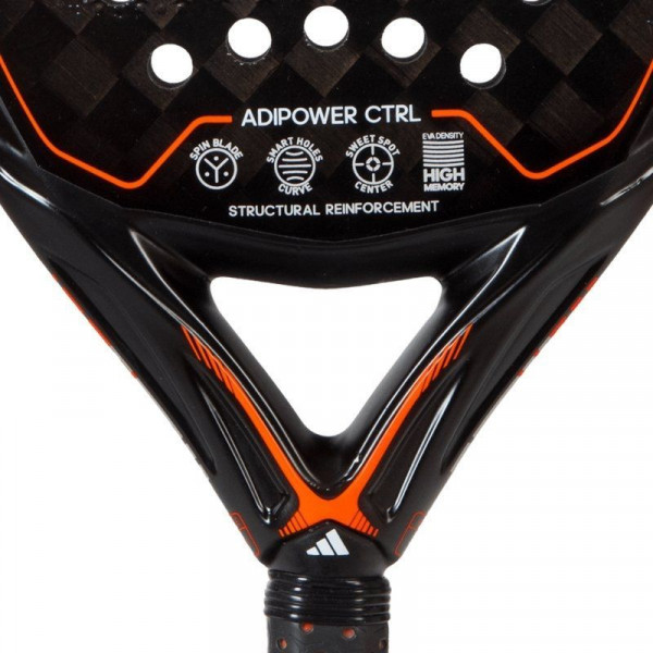 Palha de padel Adidas Adipower 3.2 Controle negro M 4