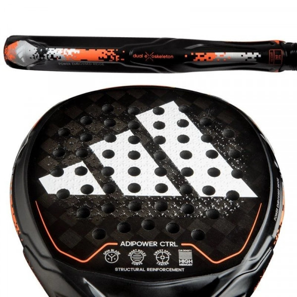 Palha de padel Adidas Adipower 3.2 Controle negro M 5