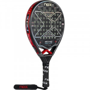 Raquete padel noxsport at10 gênio de luxo 18k 2023 preto H