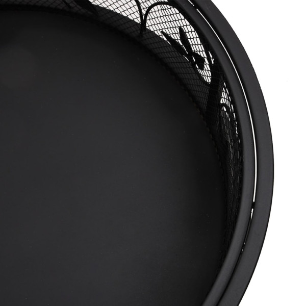 Brasero con atizador acero XXL 50 cm M 5