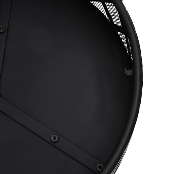 Brasero con atizador acero XXL 70 cm M 5