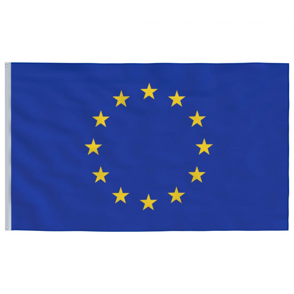 Mástil y bandera de Europa aluminio 6.23 m M 4