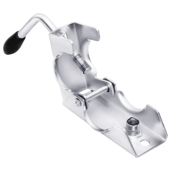 Abrazadera para rueda jockey acero galvanizado 13.5x6.5x14 cm M 4