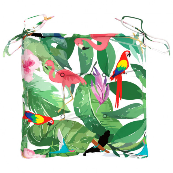 Almofadões p/ cadeira 2 pcs tecido oxford multicor M 4