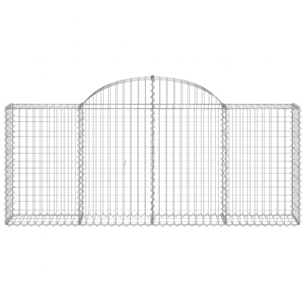 Cestos gabião arqueados 50pcs 200x30x80/100cm ferro galvanizado M 4