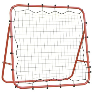 Rede de ressalto para futebol ajustável 96x80x96 cm aço e PE H