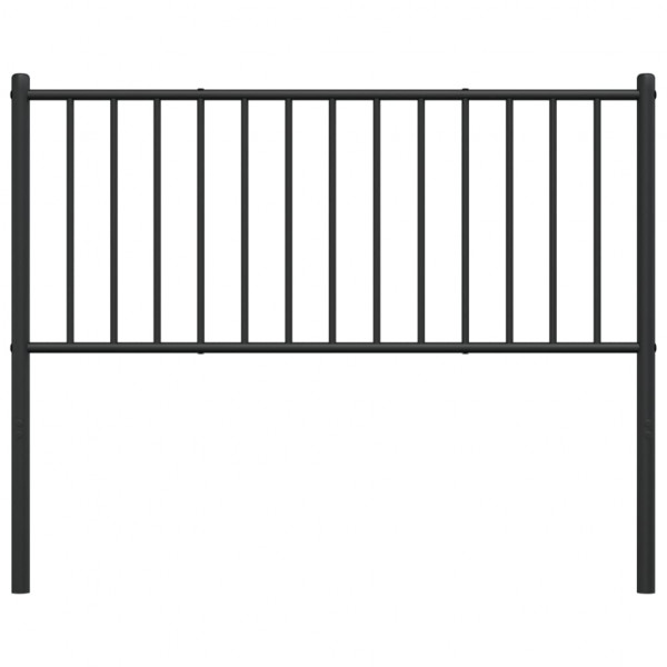 Cabeceira de cama 75 cm metal preto M 5