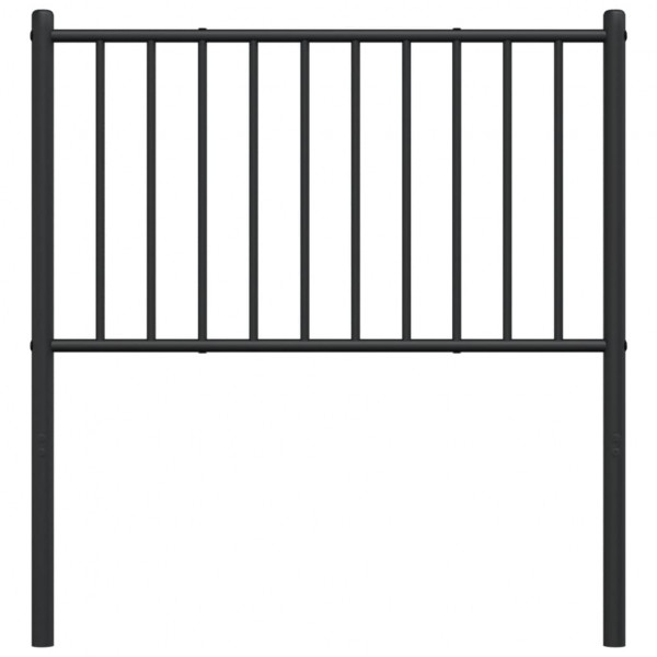 Cabeceira de cama 100 cm metal preto M 5