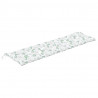 Almofadões p/ bancos de jardim 2pcs tecido oxford padrão folhas 5