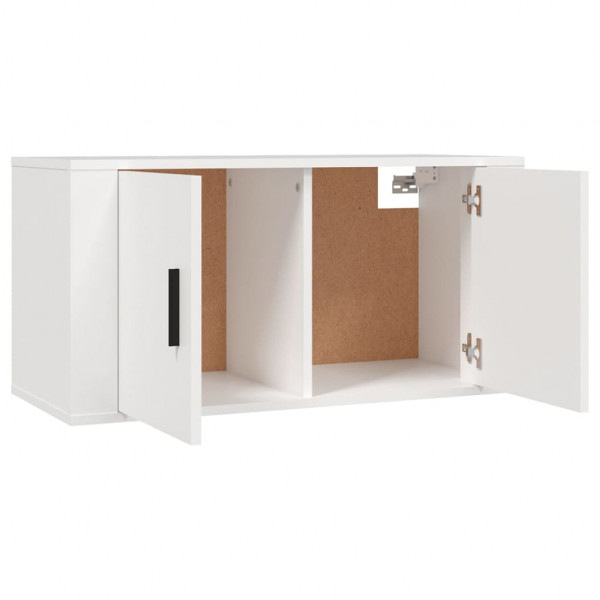 Móveis de TV de parede 3 pcs 80x34.5x40 cm branco M 5