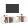 Muebles para TV de pared 2 uds blanco 80x34.5x40 cm 3