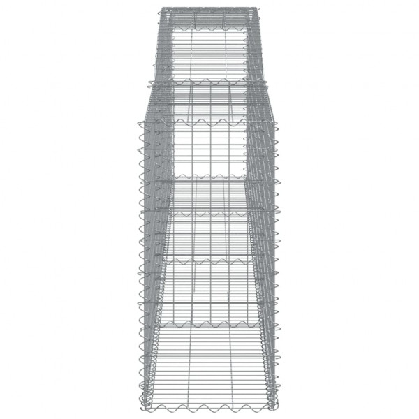 Cestos gabião arqueados 20 pcs 400x50x100/120 ferro galvanizado M 5