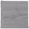 Estante de pared para CD madera contrachapada gris 100x18x18 cm 5