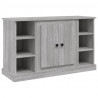 Aparador de madera contrachapada gris Sonoma 100x35.5x60 cm 2