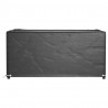 Funda para muebles de jardín 8 ojales rectangular 160x120x75 cm 3
