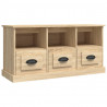 Mueble para TV madera contrachapada roble Sonoma 100x35x50 cm 2