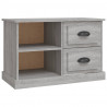 Mueble para TV madera contrachapada gris Sonoma 73x35.5x47.5 cm 2