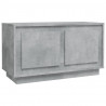 Mueble para TV madera contrachapada gris hormigón 80x35x45 cm 2
