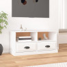 Mueble para TV madera contrachapada blanco 93x35.5x45 cm 1