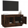 Mueble para TV madera contrachapada roble ahumado 80x35x45 cm 5
