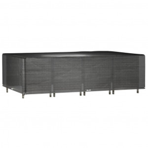 Funda para muebles jardín 16 ojales rectangular 325x205x90 cm H