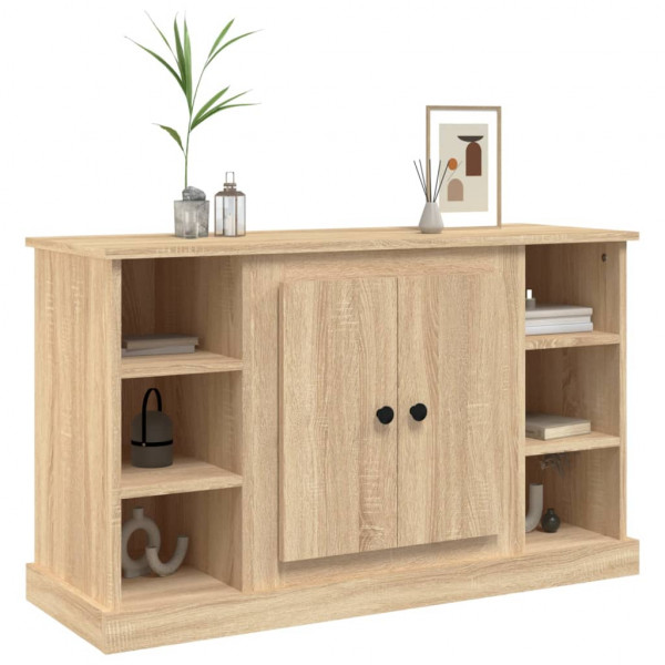 Aparador de madera contrachapada roble Sonoma 100x35.5x60 cm M 4