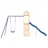 Parque infantil de exterior madera maciza de pino 3