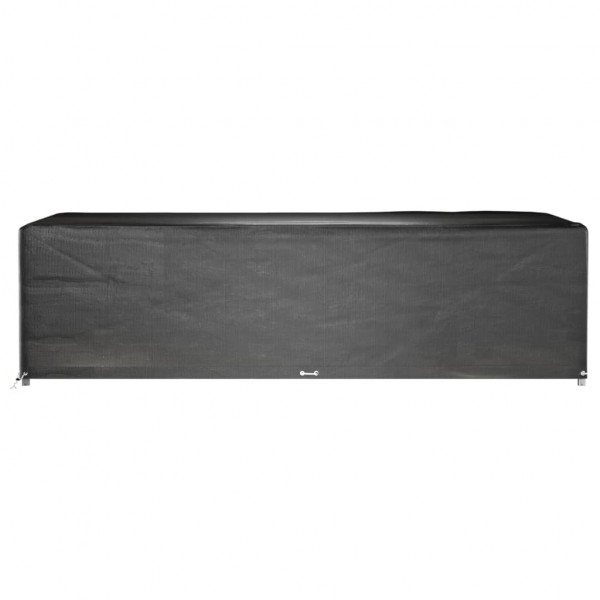 Capas p/ mobília jardim 2 pcs 16 ilhós 325x205x90 cm retangular M 3