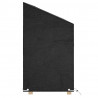 Capas p/ banco jardim 2 pcs 8 ilhós 190x70x70/88 cm polietileno 3