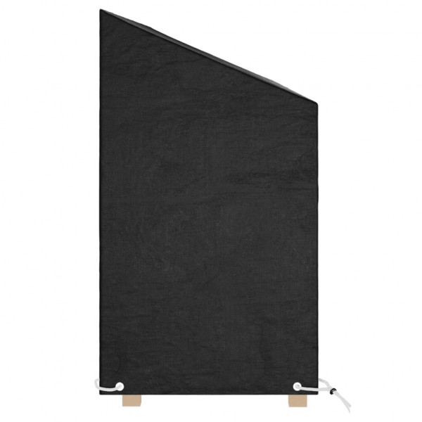 Capas p/ banco jardim 2 pcs 12 ilhós 210x70x70/88cm polietileno M 3