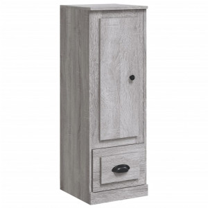 Aparador alto madera contrachapada gris Sonoma 36x35.5x103.5 cm H