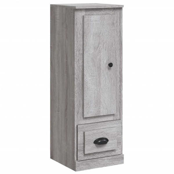 Aparador alto madera contrachapada gris Sonoma 36x35.5x103.5 cm M 2