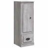 Aparador alto madera contrachapada gris Sonoma 36x35.5x103.5 cm 2