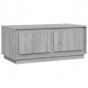 Mesa de centro madera contrachapada gris Sonoma 102x50x44 cm 2