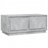 Mesa de centro madera contrachapada gris hormigón 102x50x44 cm 2