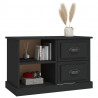 Mueble para TV madera contrachapada negro 73x35.5x47.5 cm 4