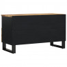 Mueble de TV madera mango y madera contrachapada 80x33x46 cm 5