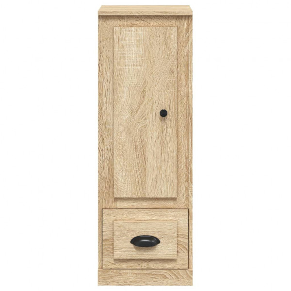 Aparador alto madera contrachapada roble Sonoma 36x35.5x103.5cm M 5